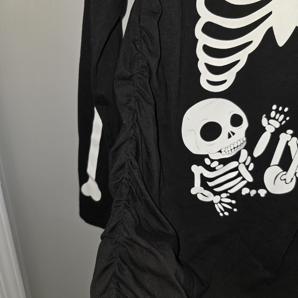 Maternity Skeleton Long Sleeve Tee - Picture 2 of 5